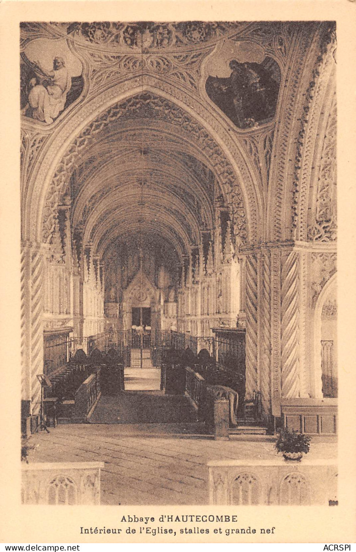 AIX Les BAINS  Hautecombe Intérieur De L'église  19 (scan Recto-verso)MA2295Vic - Aix Les Bains