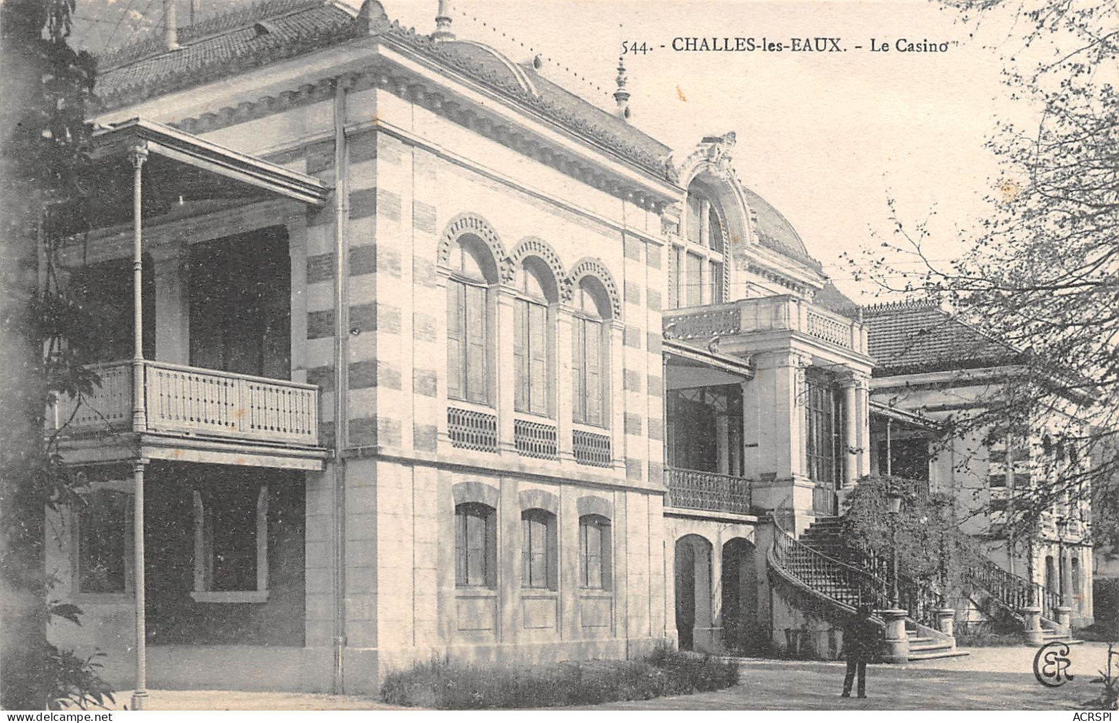 CHALLES LES EAUX Le Casino  27 (scan Recto-verso)MA2295Vic - Other & Unclassified