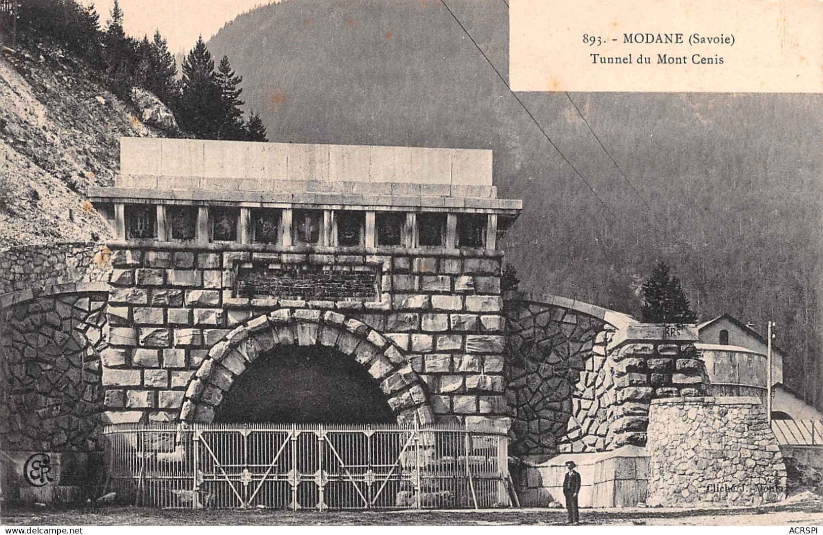 MODANE  Tunnel Du Mont CENIS   33 (scan Recto-verso)MA2295Vic - Modane