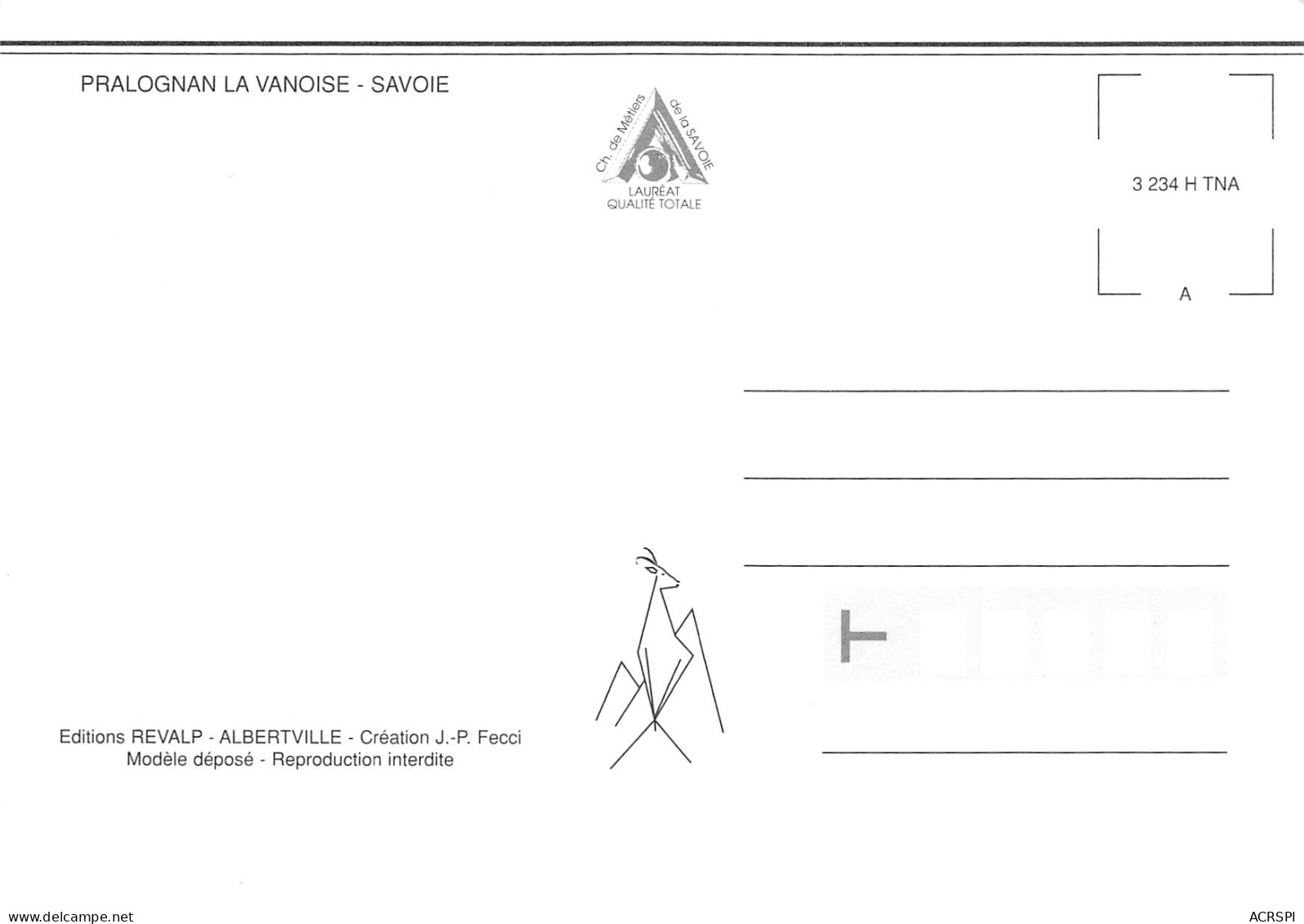 PRALOGNAN LA VANOISE  Multivue  40 (scan Recto-verso)MA2295Vic - Pralognan-la-Vanoise