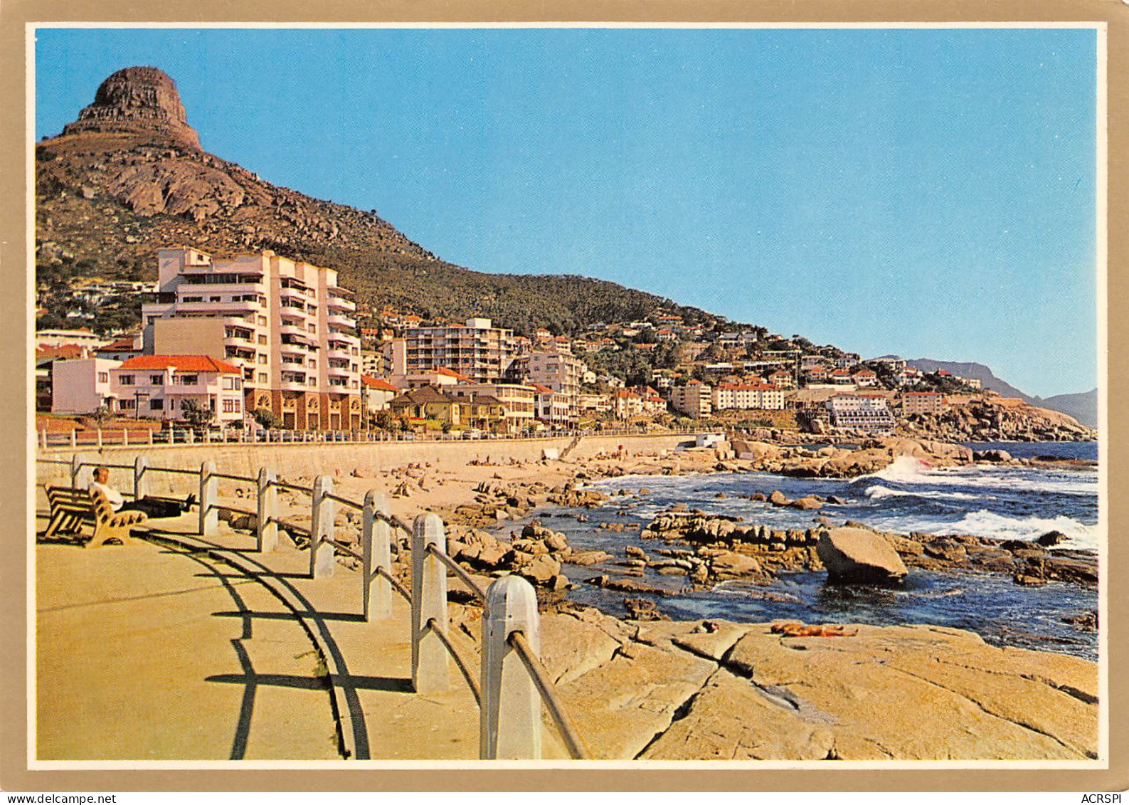 BANTRY BAY Beach At SAUNDERS ROCK   Cape Town  Johannesburg  20 (scan Recto-verso)MA2296 - Afrique Du Sud