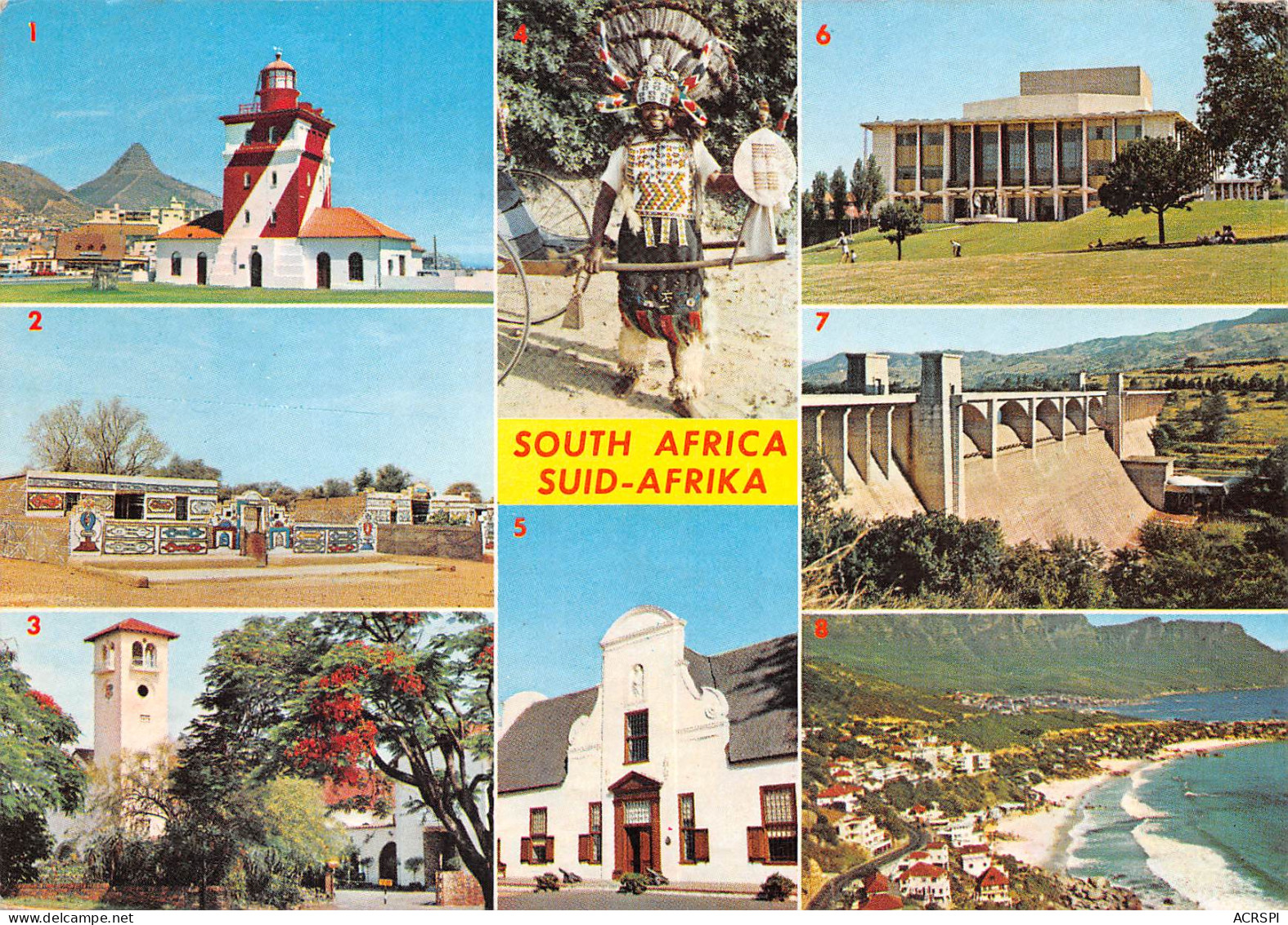 South Africa   Cape Town  Johannesburg  26 (scan Recto-verso)MA2296 - Zuid-Afrika