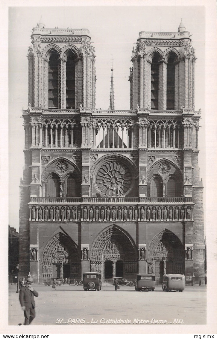 75-PARIS NOTRE DAME-N°T1044-E/0021 - Notre Dame Von Paris