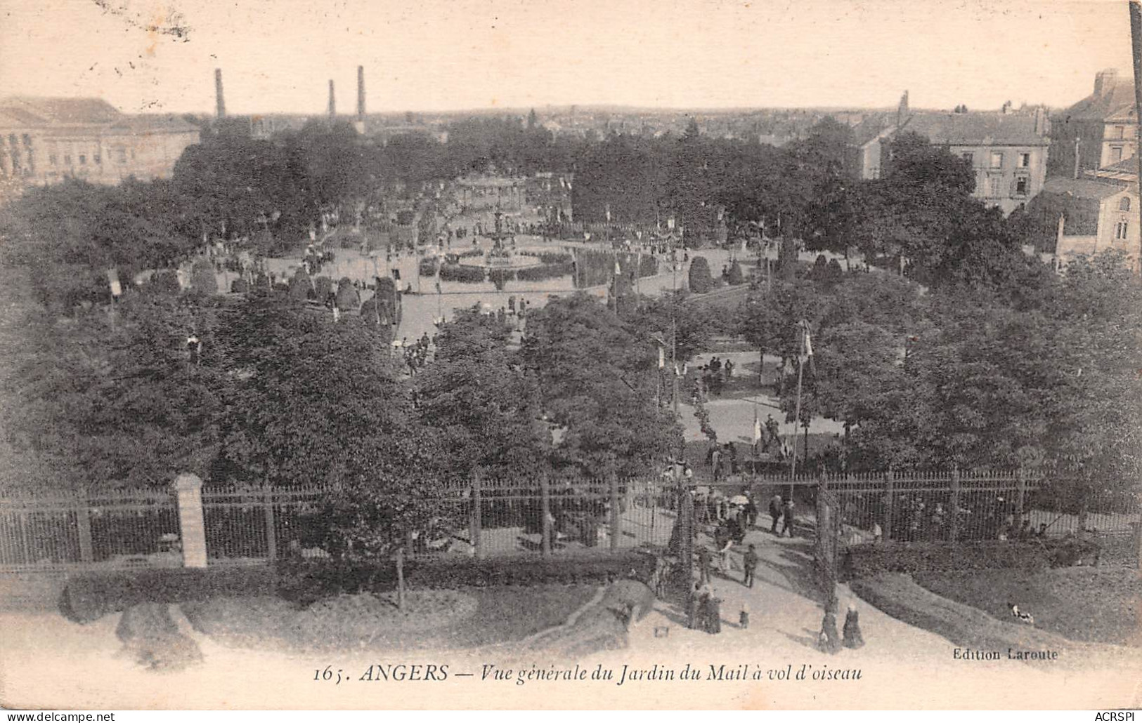 ANGERS  Vue Panoramique  17 (scan Recto-verso)MA2296Bis - Angers