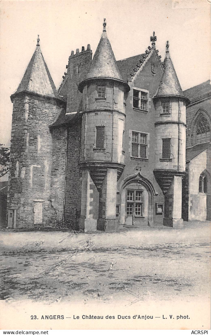 ANGERS  Chateau Des Ducs D'Anjou  26 (scan Recto-verso)MA2296Bis - Angers