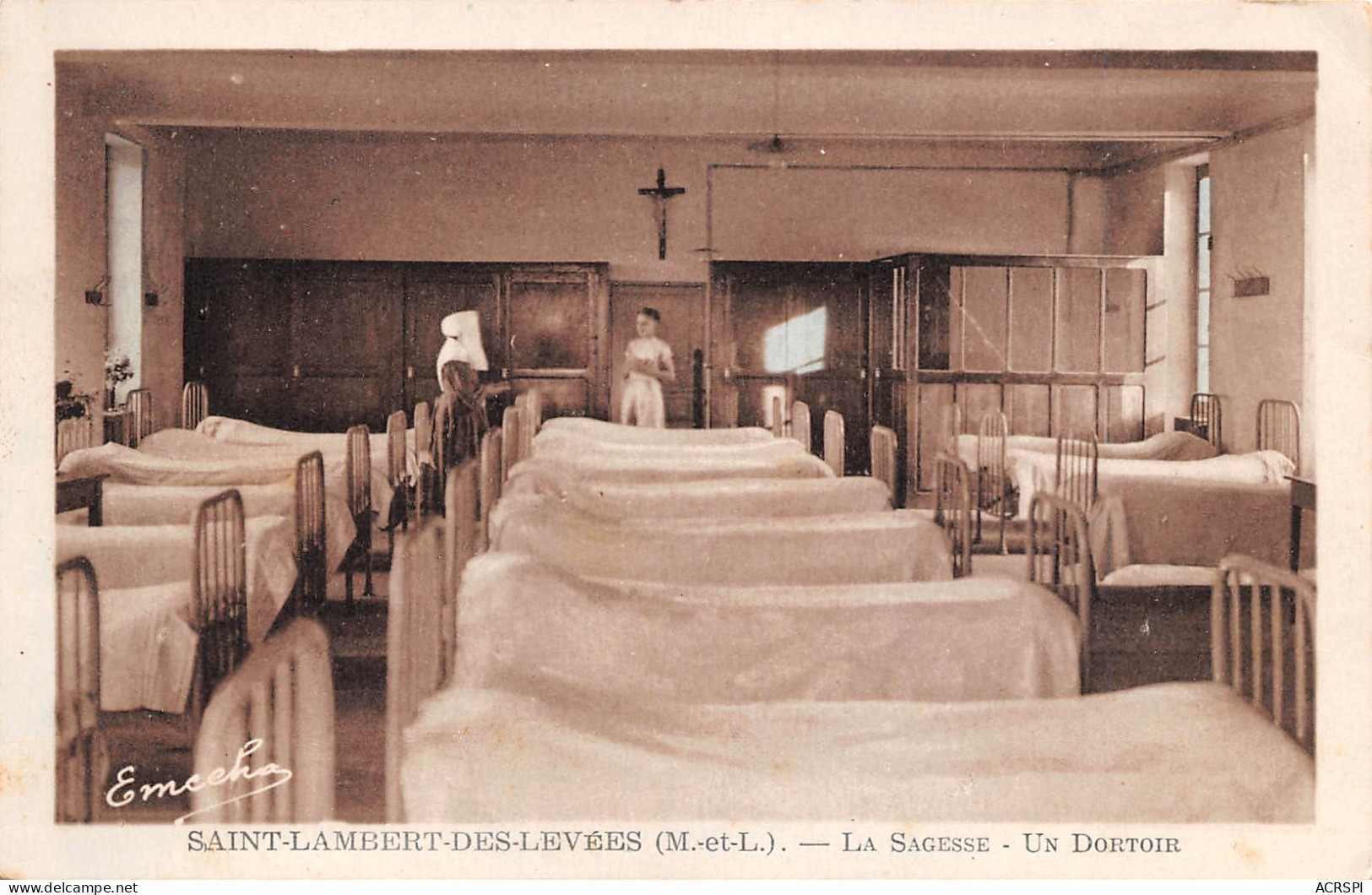 SAINT LAMBERT DES LEVEES La Sagesse Un Dortoir  35 (scan Recto-verso)MA2296Bis - Other & Unclassified