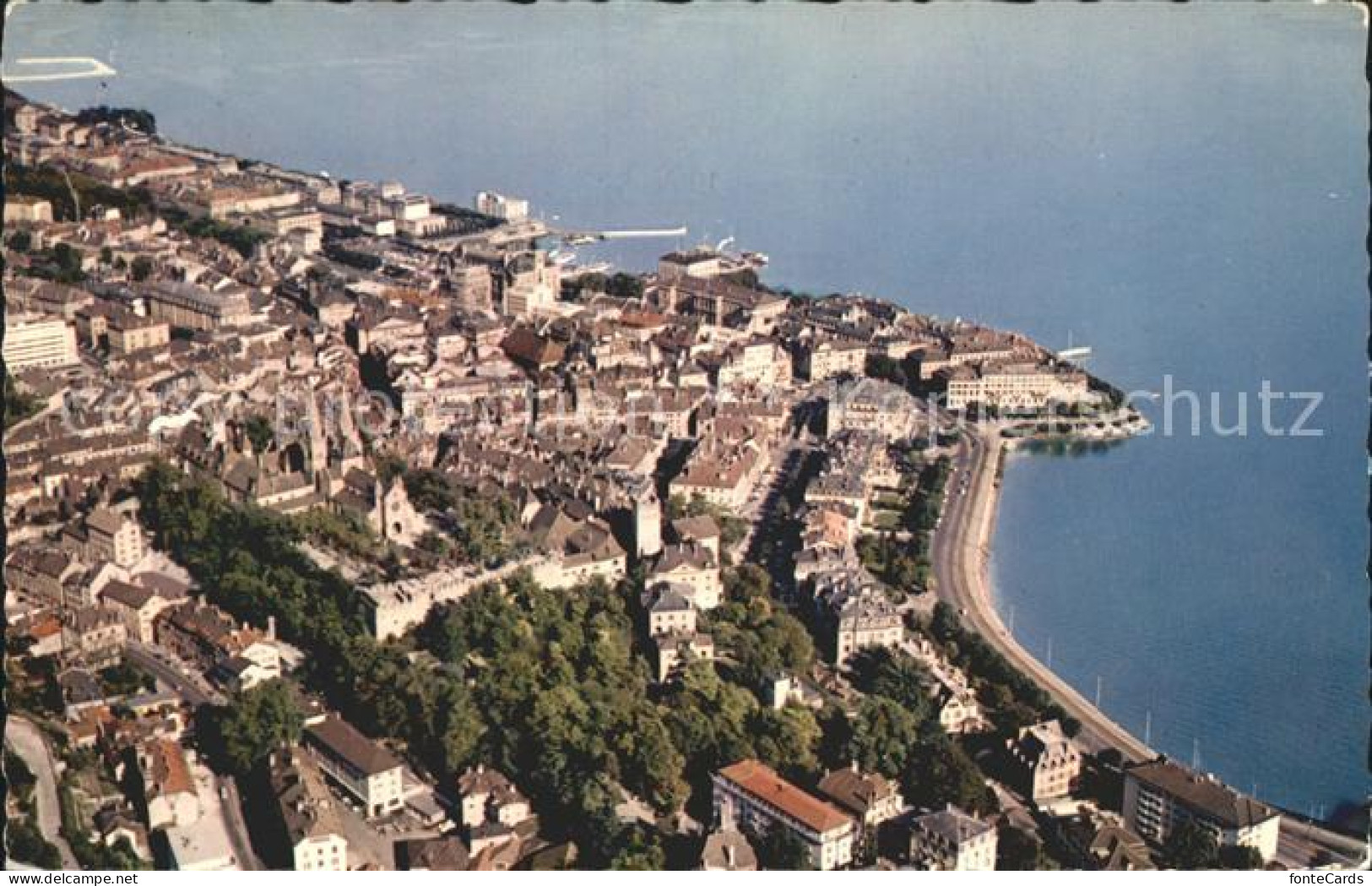 12230243 Neuchatel NE Vue Generale Aerienne Neuchatel - Sonstige & Ohne Zuordnung