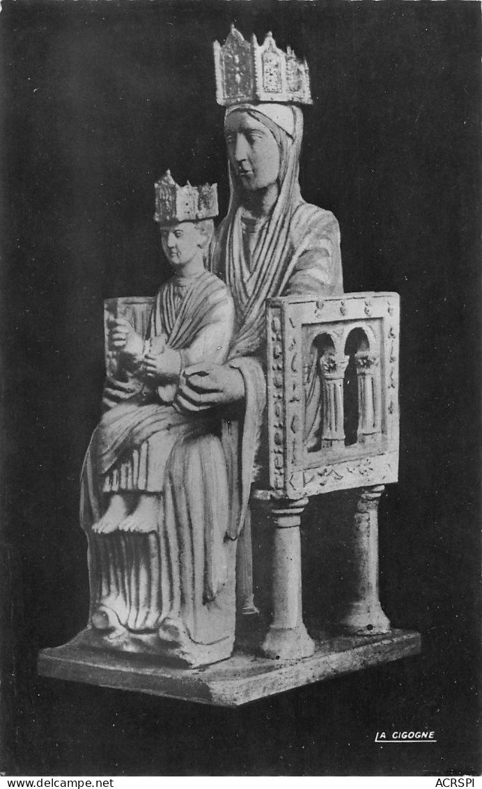 ORCIVAL  L' église  Statue De Notre Dame D'orcival   5 (scan Recto-verso)MA2296Und - Other & Unclassified