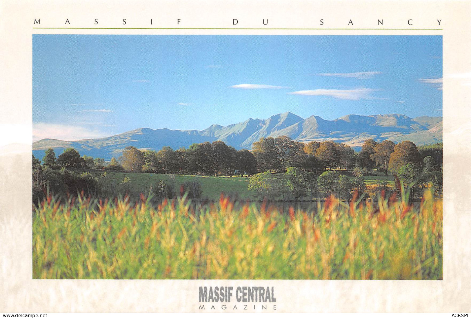 MASSIF CENTRAL  Le  SANCY   28 (scan Recto-verso)MA2296Und - Other & Unclassified