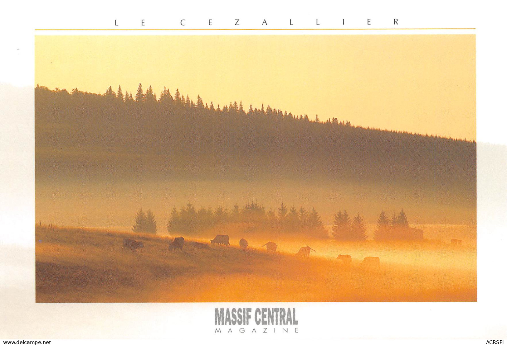 MASSIF CENTRAL  Le CEZALLIER   27 (scan Recto-verso)MA2296Und - Other & Unclassified