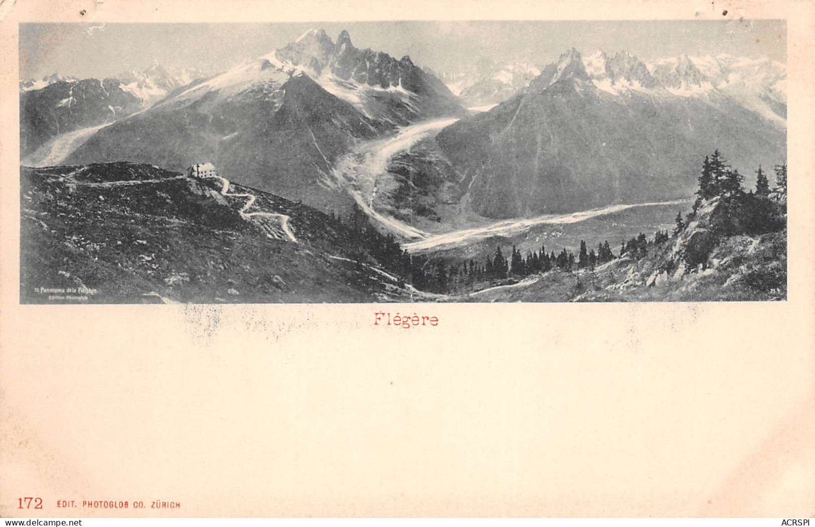 FLEGERE Praz De Chamonix Mont Blanc  37 (scan Recto-verso)MA2296Vic - Other & Unclassified