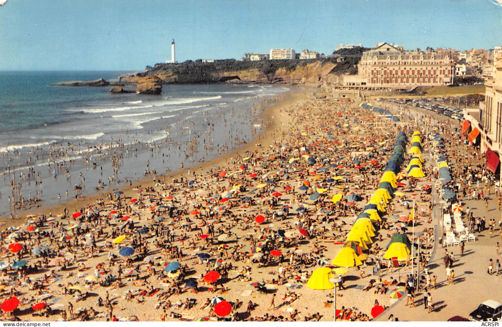 BIARRITZ  Lla Grande Plage Pointe Saint Martin 27 (scan Recto-verso)MA2297 - Biarritz