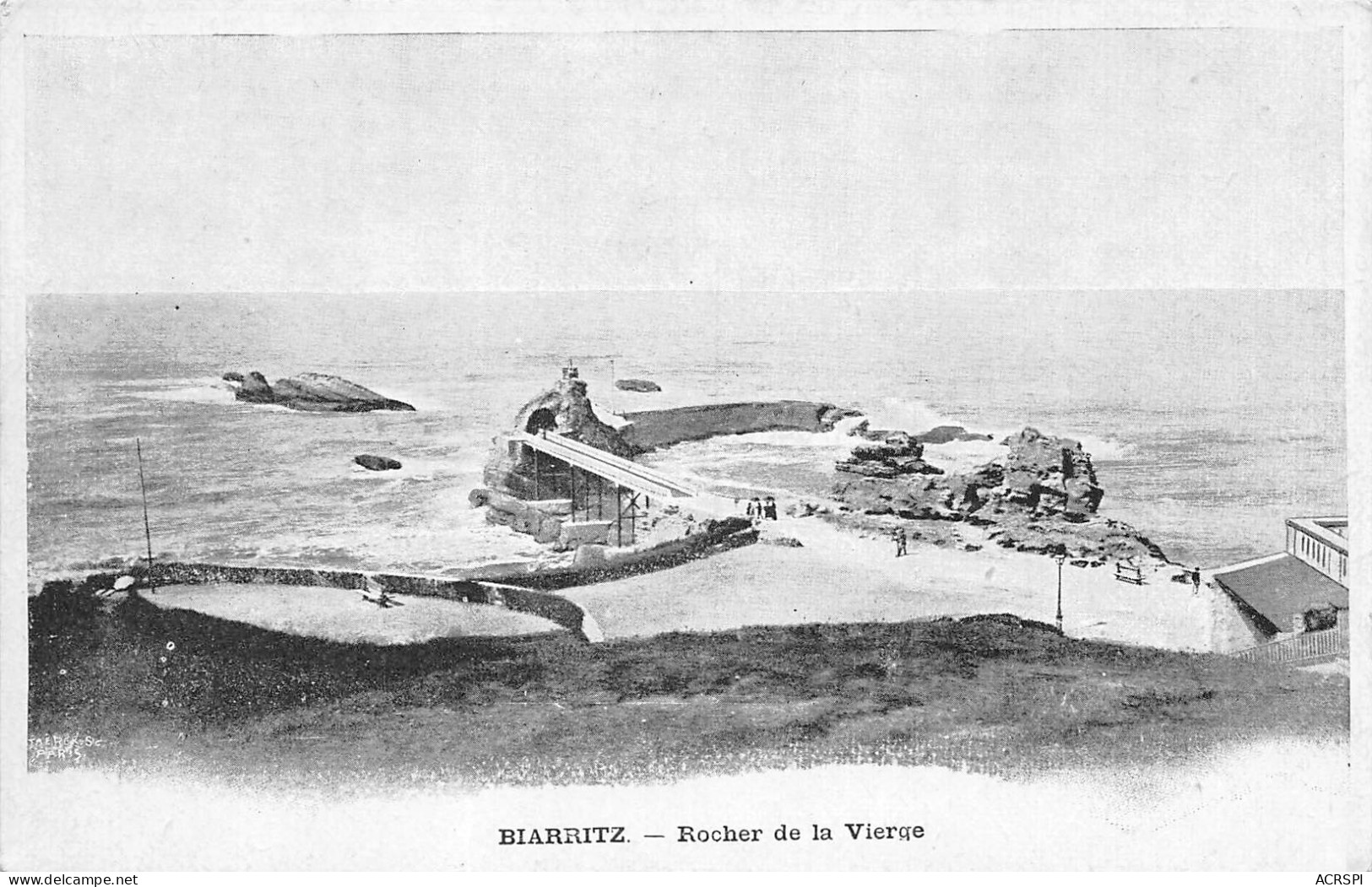 BIARRITZ  Le Rocher De La Vierge  29 (scan Recto-verso)MA2297 - Biarritz