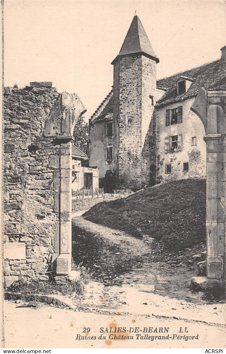 Salies-de-Béarn  Ruines Du Chateau   44 (scan Recto-verso)MA2297 - Salies De Bearn