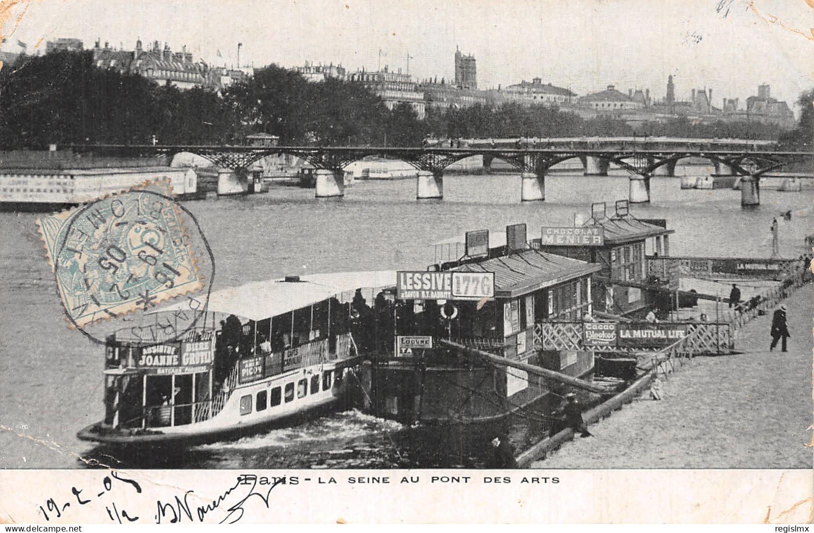 75-PARIS LA SEINE AU PONT DES ARTS-N°T1044-G/0117 - The River Seine And Its Banks