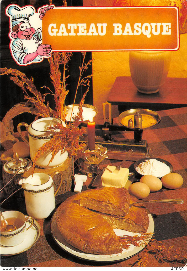 Gateau Basque Recette De MARITCHU  70 (scan Recto-verso)MA2297 - Itxassou