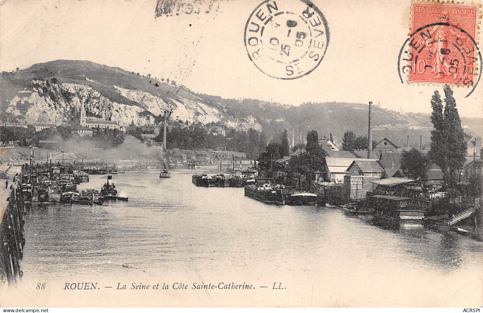 ROUEN La Cote Sainte Catherine  4   (scan Recto-verso)MA2297Bis - Rouen