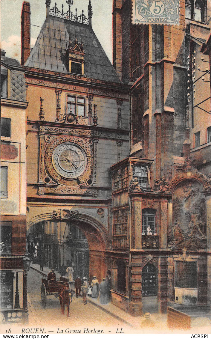 ROUEN  La Grosse Horloge  10 (scan Recto-verso)MA2297Bis - Rouen