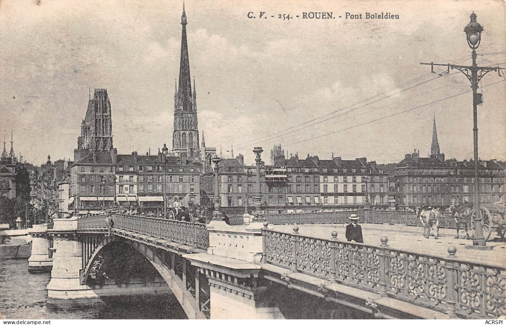 ROUEN  Pont BOELDIEU  11 (scan Recto-verso)MA2297Bis - Rouen