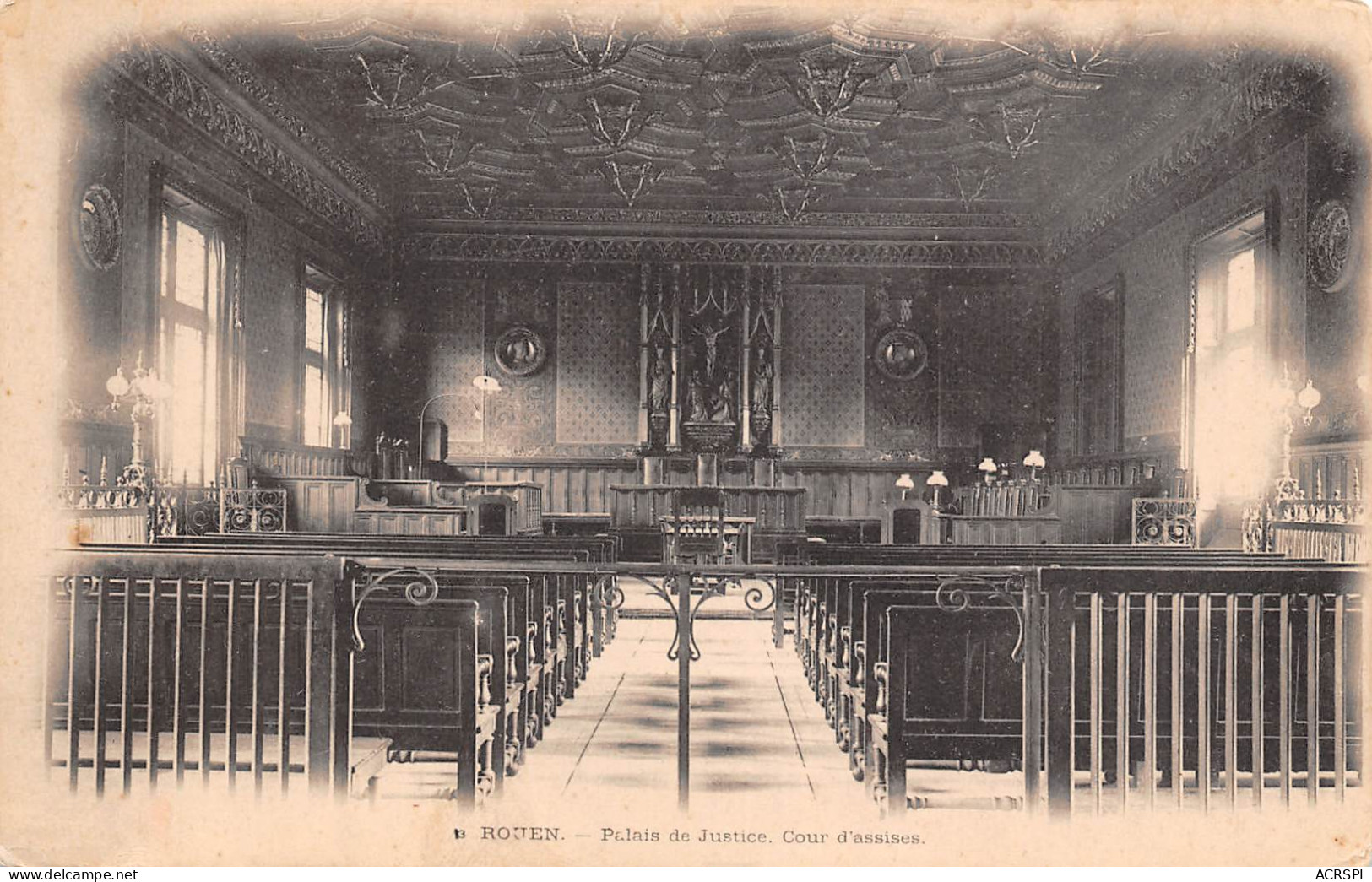 ROUEN Palais De Justice Cour D'assises  18 (scan Recto-verso)MA2297Bis - Rouen