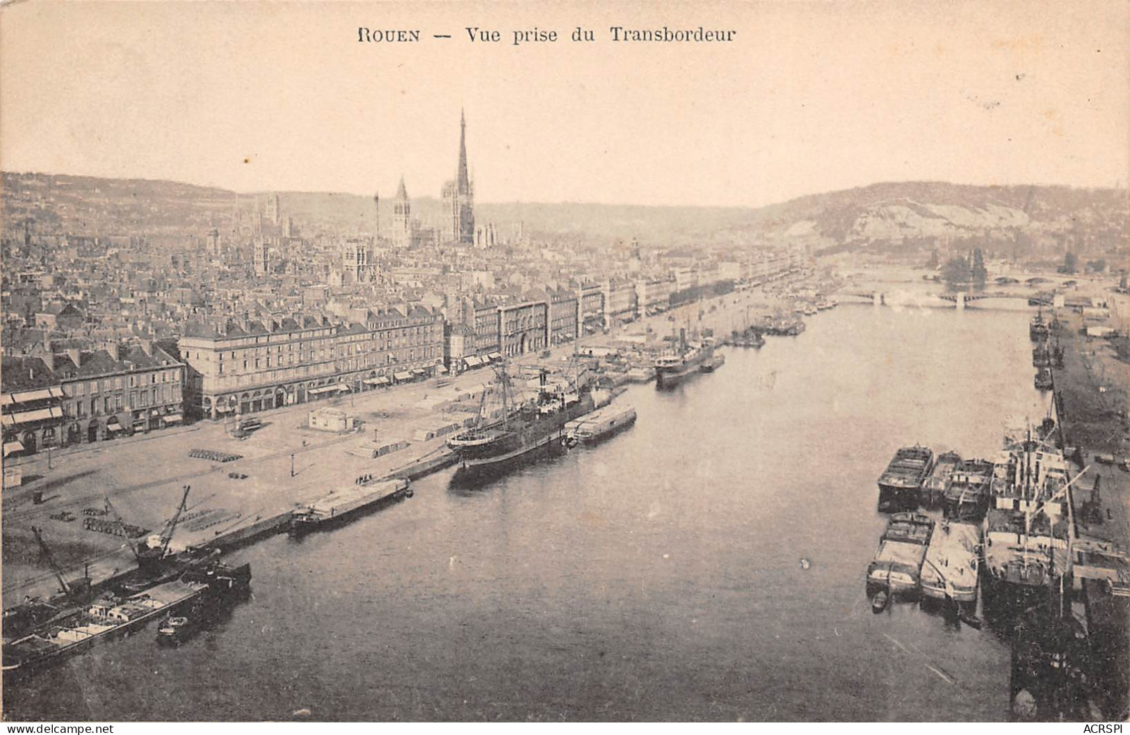 ROUEN  Vue Du Transbordeur  23 (scan Recto-verso)MA2297Bis - Rouen