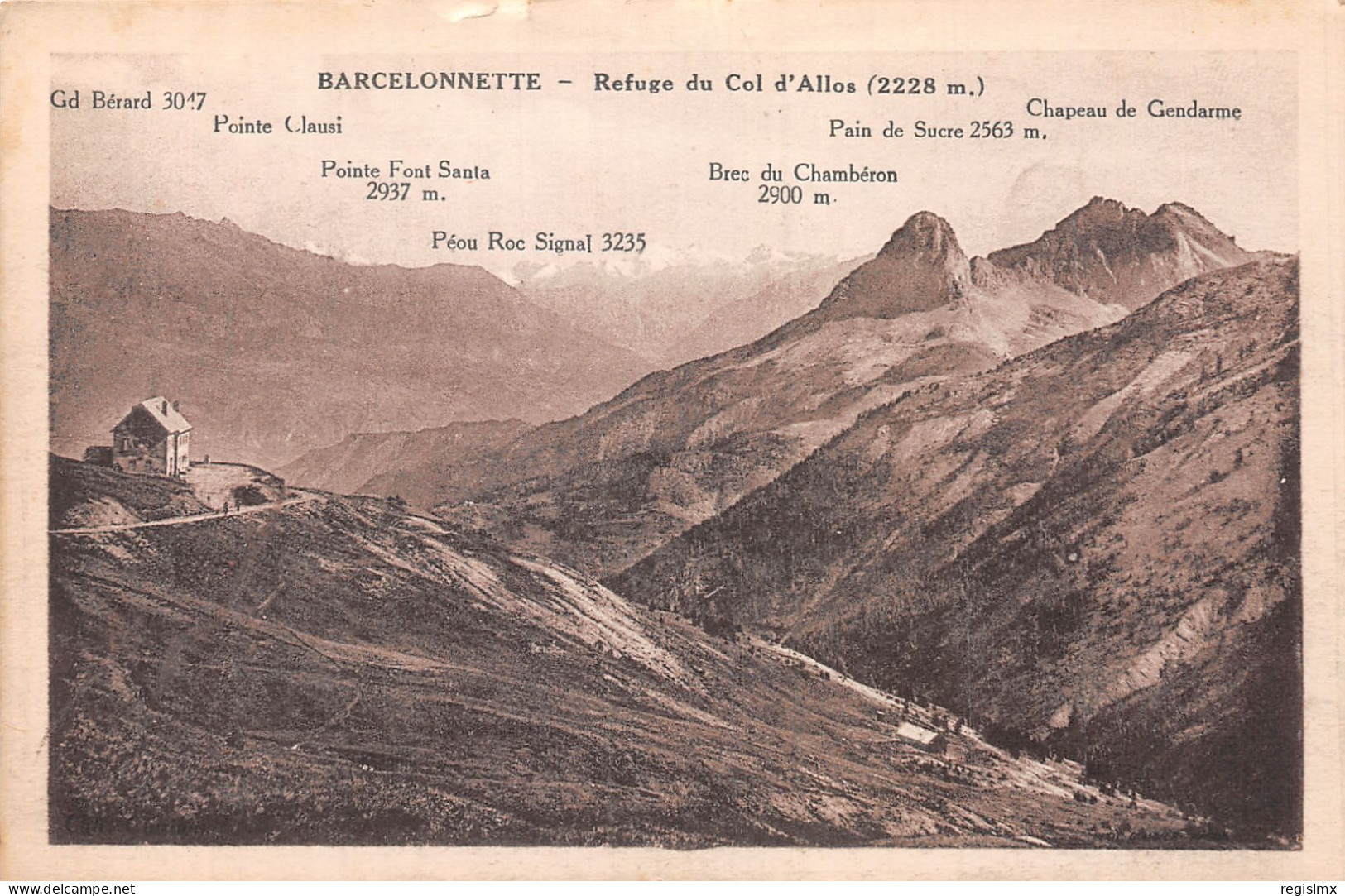 04-BARCELONNETTE-N°T1045-C/0387 - Barcelonnette