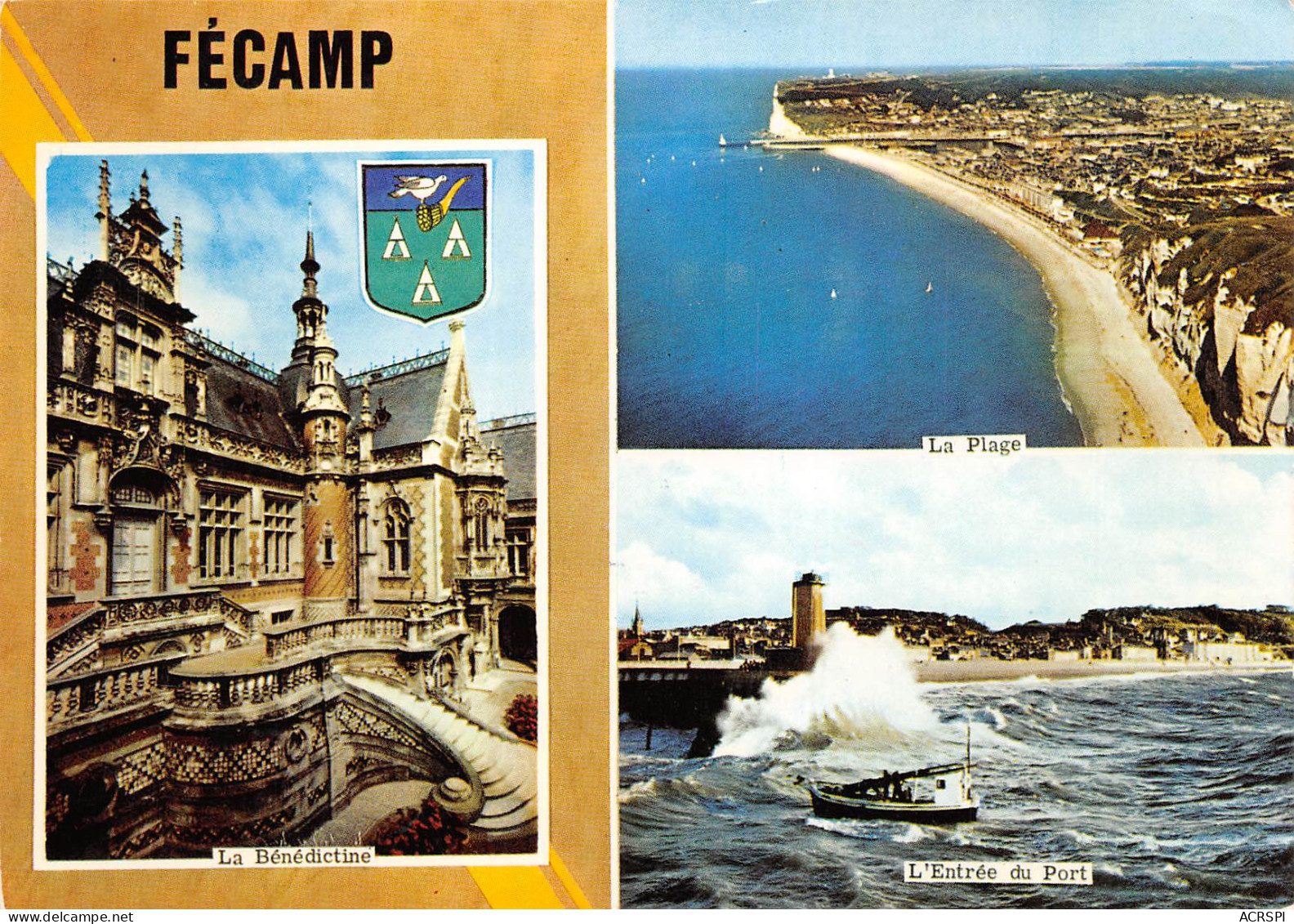 FECAMP  Multivue  44 (scan Recto-verso)MA2297Bis - Fécamp