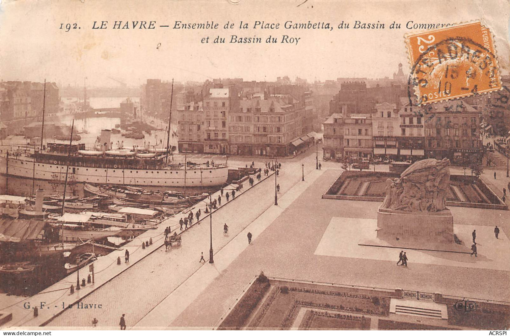 LE HAVRE  Bassin Du ROY  58 (scan Recto-verso)MA2297Bis - Portuario