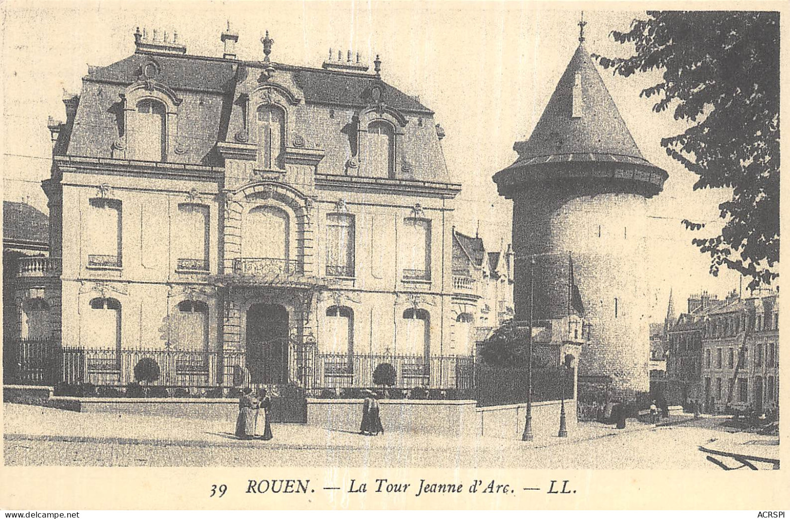 ROUEN  La Tour Jeanne D'arc  69 (scan Recto-verso)MA2297Bis - Rouen