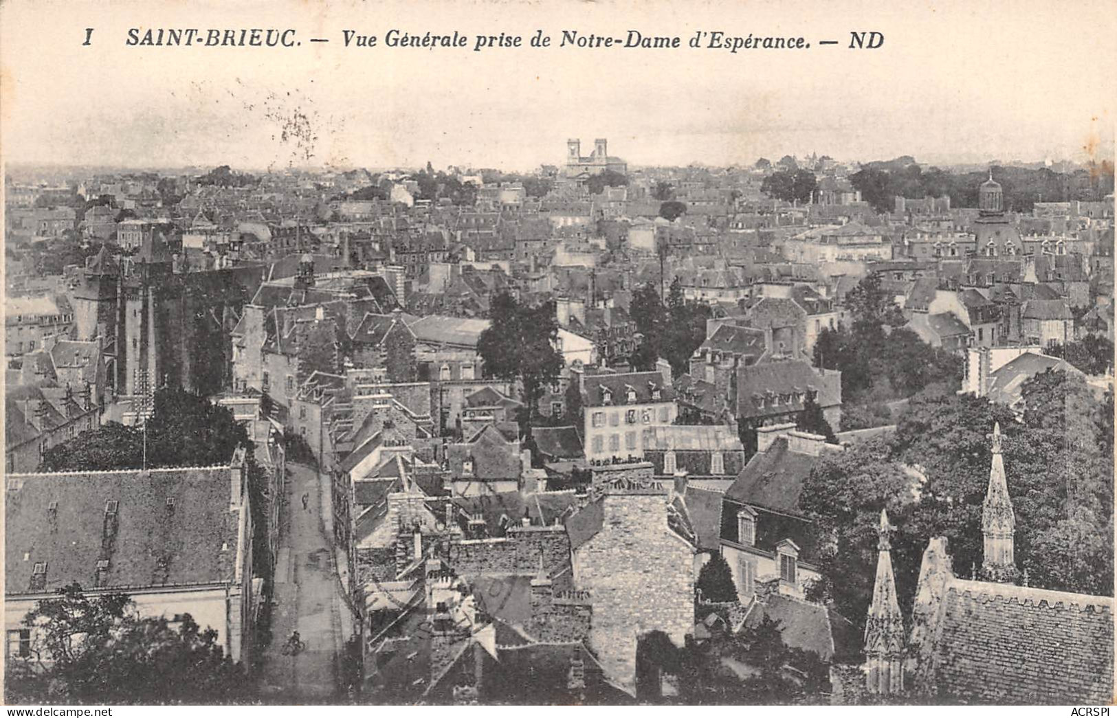 SAINT BRIEUC Vue Générale   9 (scan Recto-verso)MA2297Ter - Saint-Brieuc