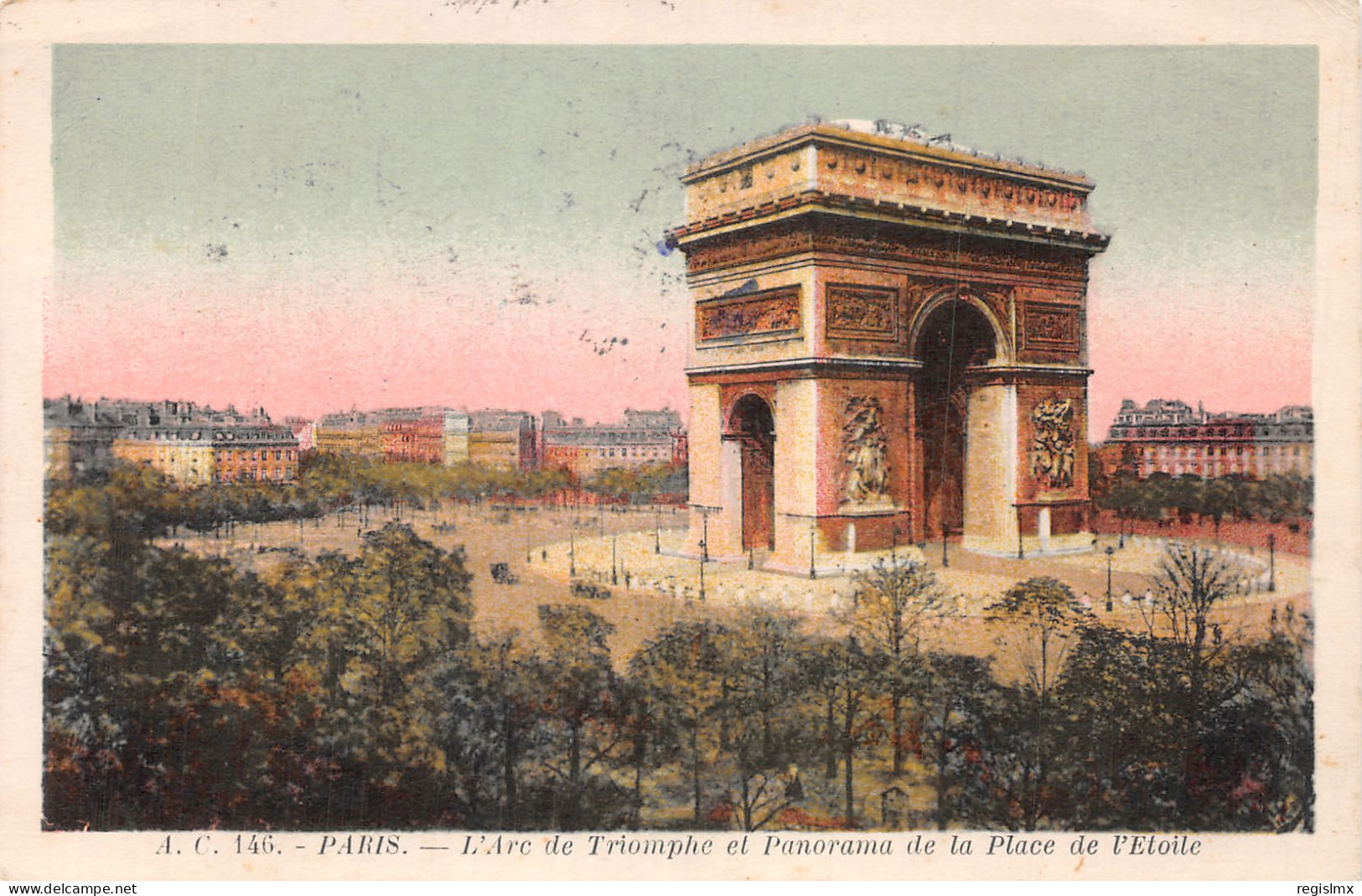 75-PARIS ARC DE TRIOMPHE -N°T1045-B/0349 - Arc De Triomphe