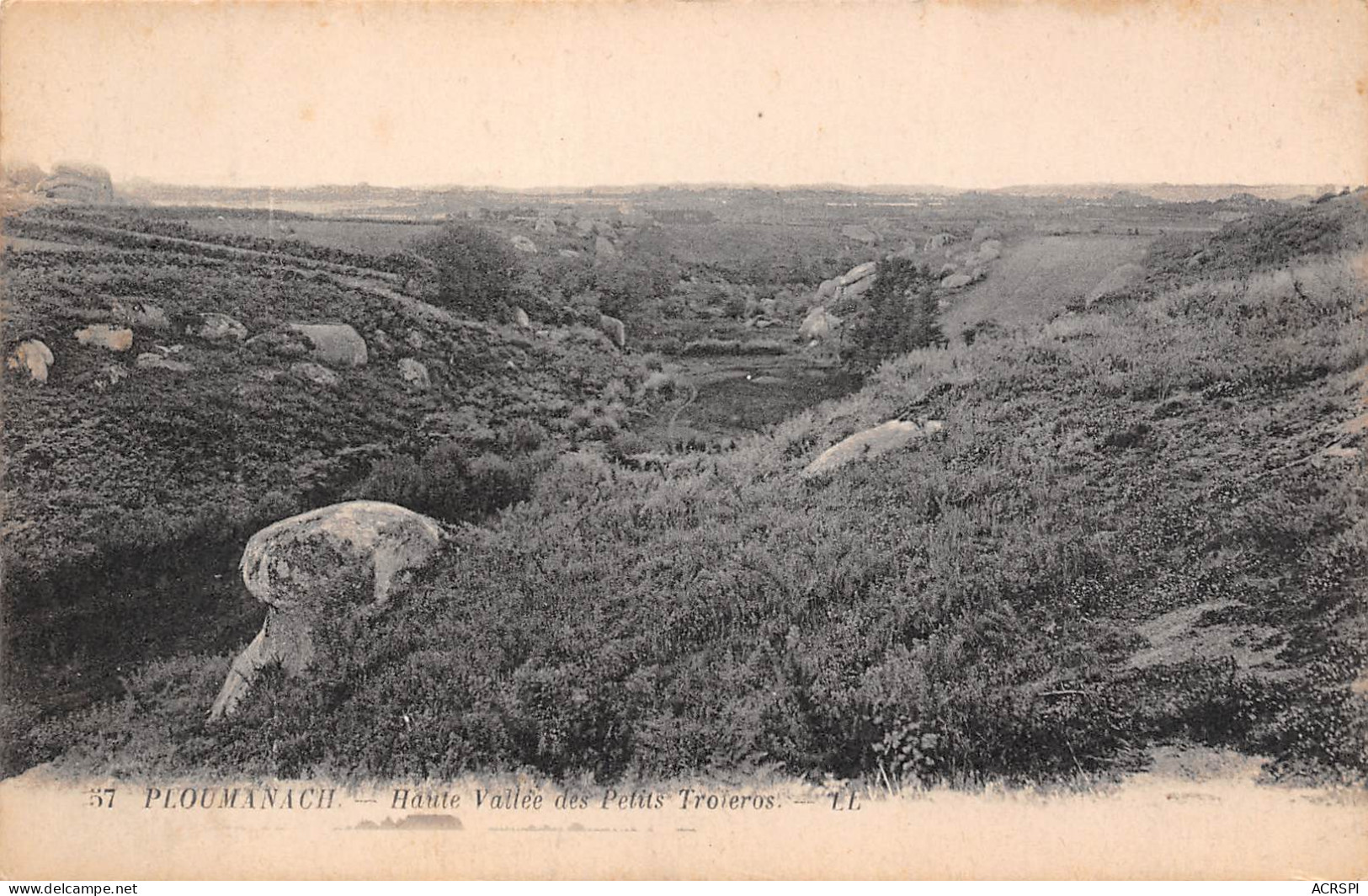 Perros Guirec Ploumanac'h   Haute Vallée Des Petits Troieros  35 (scan Recto-verso)MA2297Ter - Perros-Guirec