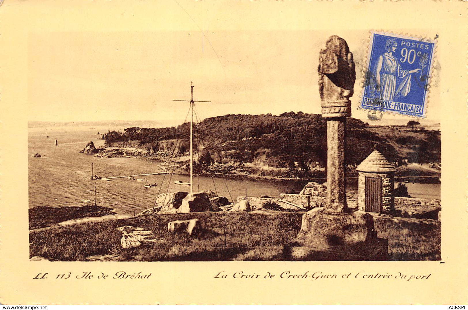 île De BREHAT  Croix De St CRECH GUEN  43 (scan Recto-verso)MA2297Ter - Ile De Bréhat