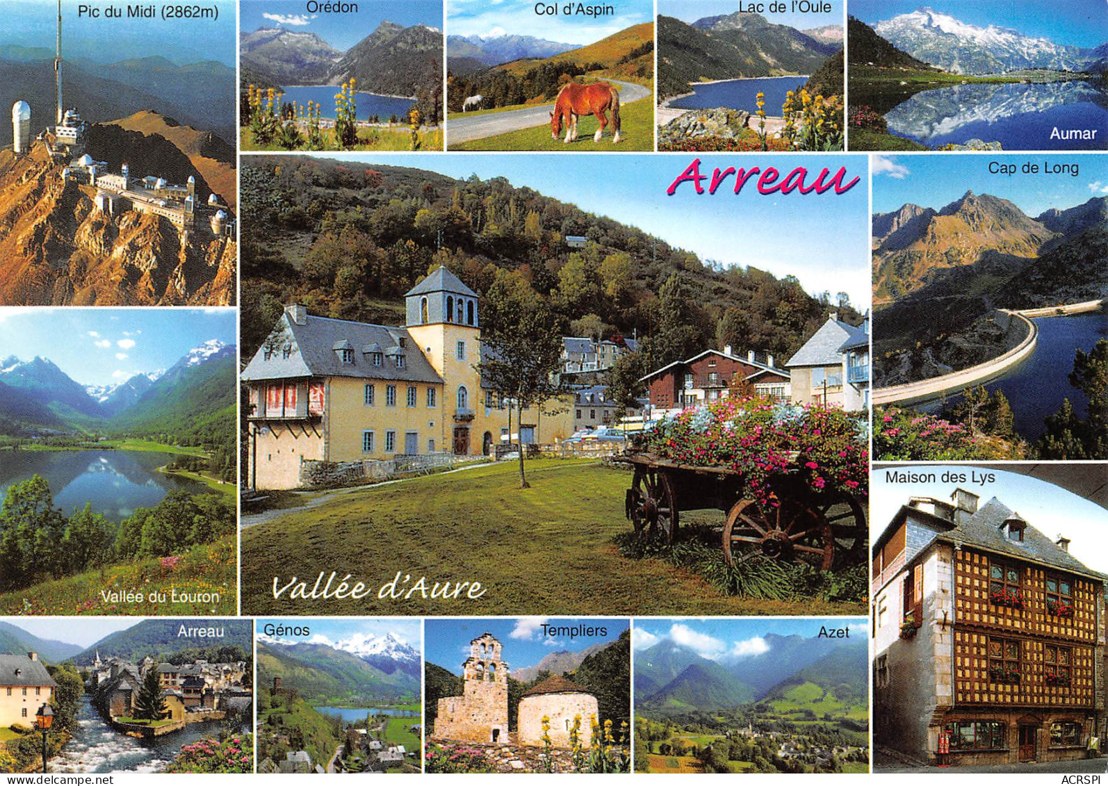 ARREAU  Vallée D'aure  11 (scan Recto-verso)MA2297Und - Other & Unclassified