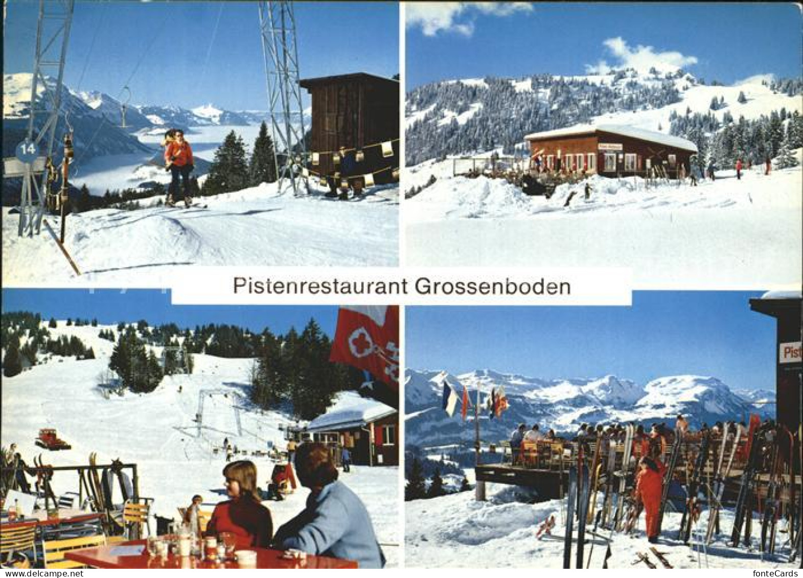 12229292 Schwyz Pisten-Restaurant Grossenboden Sesselbahn Schwyz - Other & Unclassified