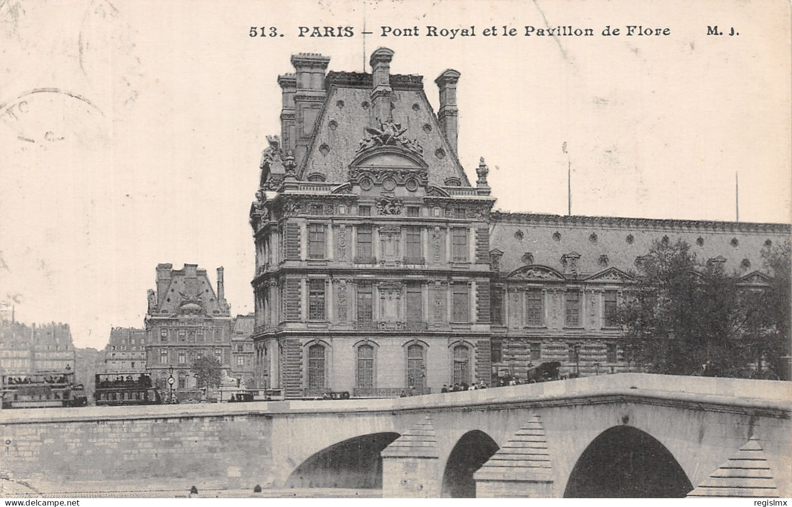 75-PARIS PONT ROYAL ET LE PAVILLON DE FLORE-N°T1045-B/0063 - Bridges