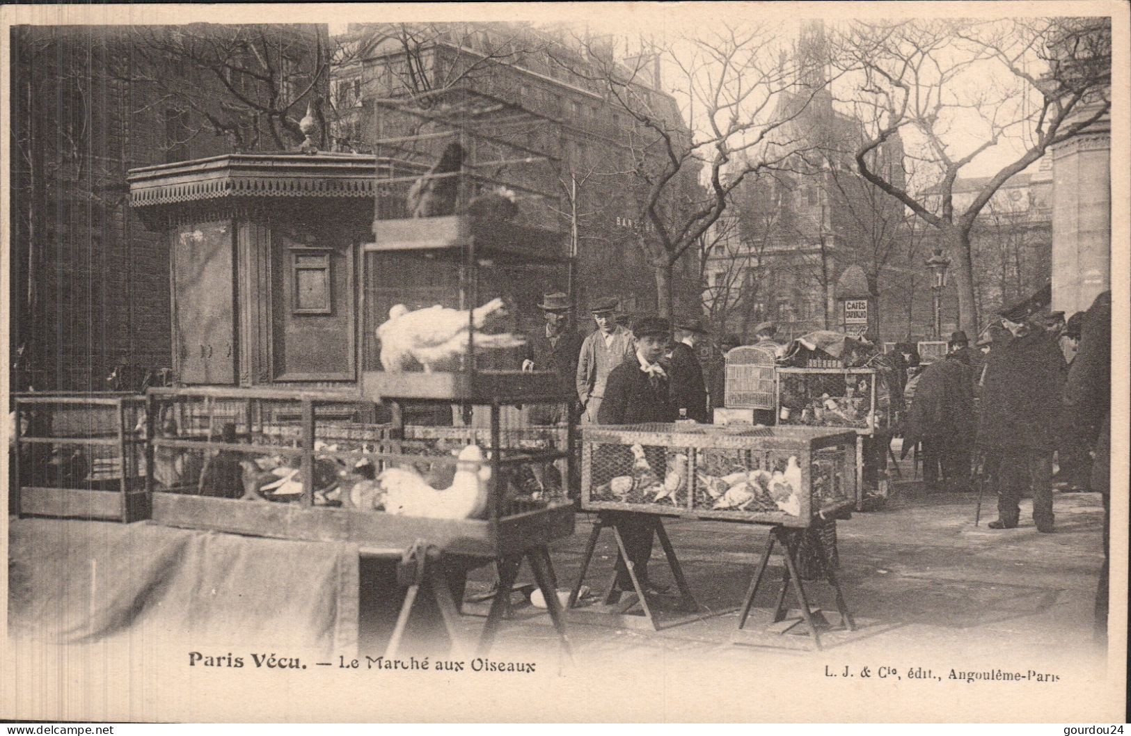 PARIS - Le Marché Aux Oiseaux - Straßenhandel Und Kleingewerbe