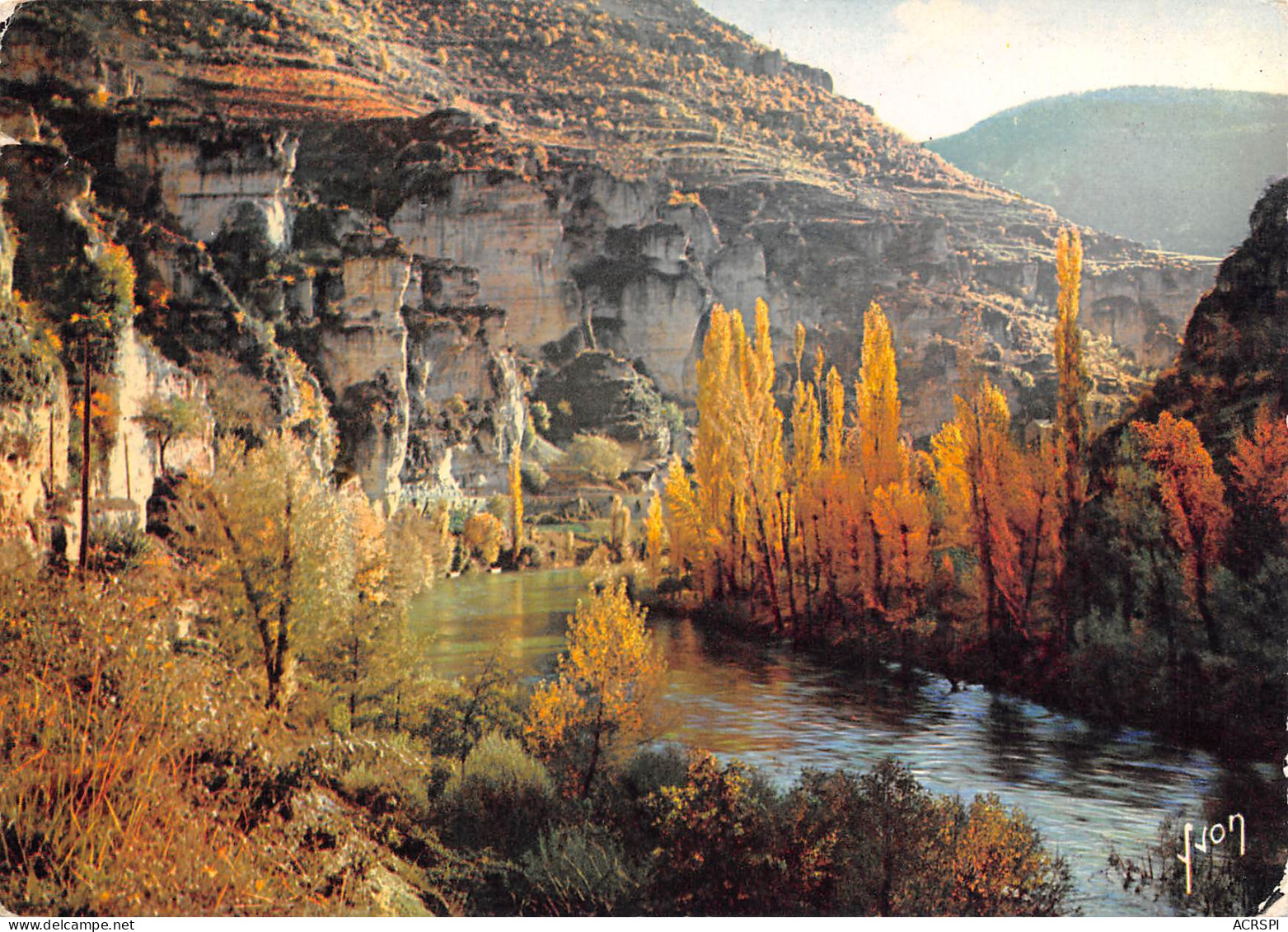 Cirque De Pougnadoires   1   (scan Recto-verso)MA2298Ter - Gorges Du Tarn