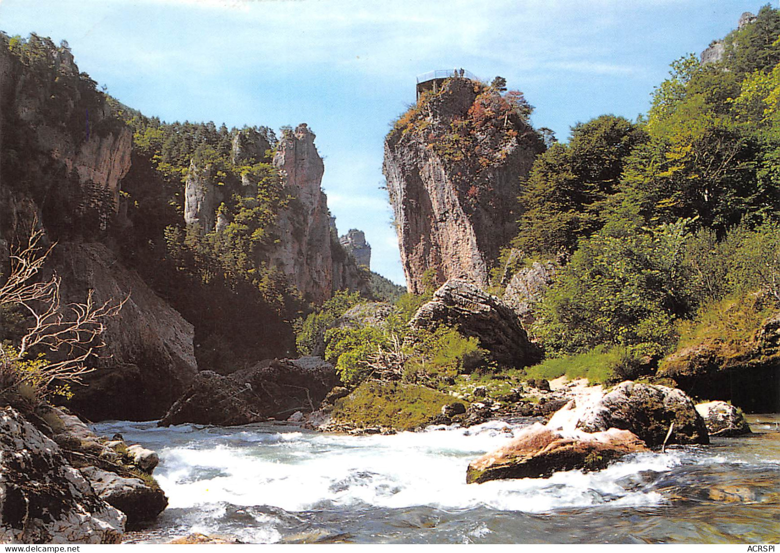 GORGES DU TARN Pas De Soucy  Belvedere 15 (scan Recto-verso)MA2298Ter - Gorges Du Tarn