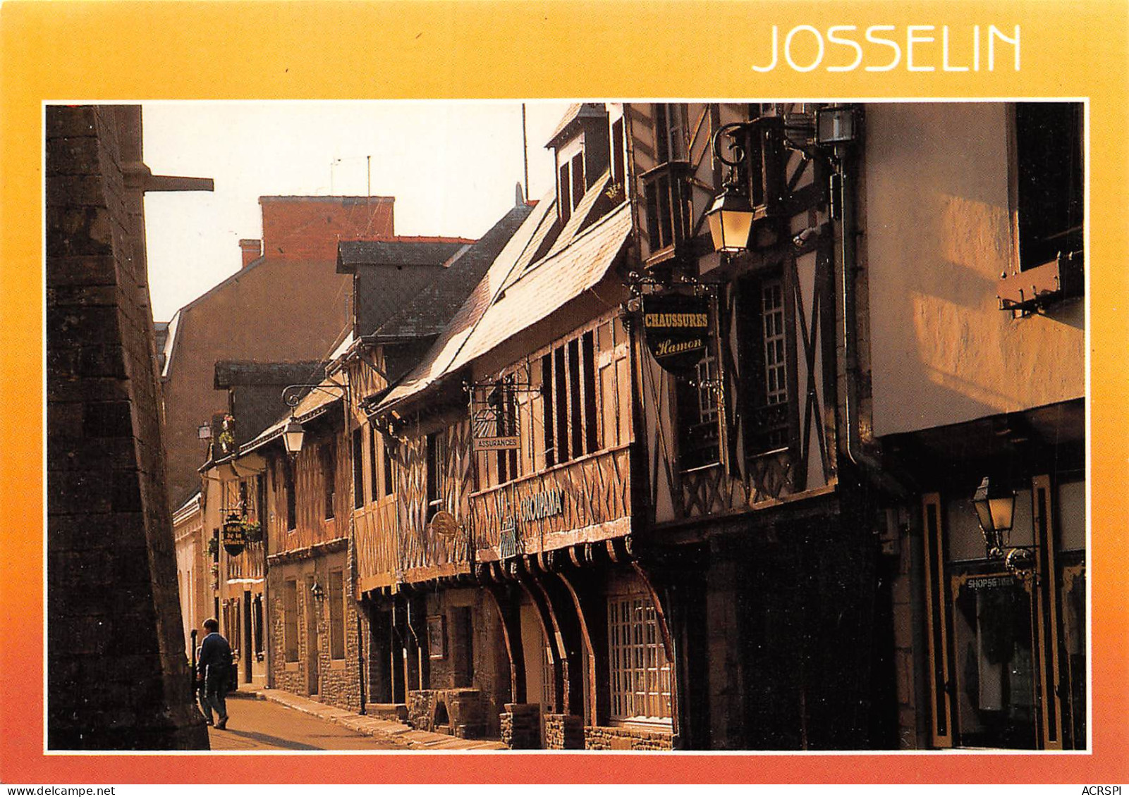 JOSSELIN  Vieilles Maisons  15  (scan Recto-verso)MA2298Und - Josselin