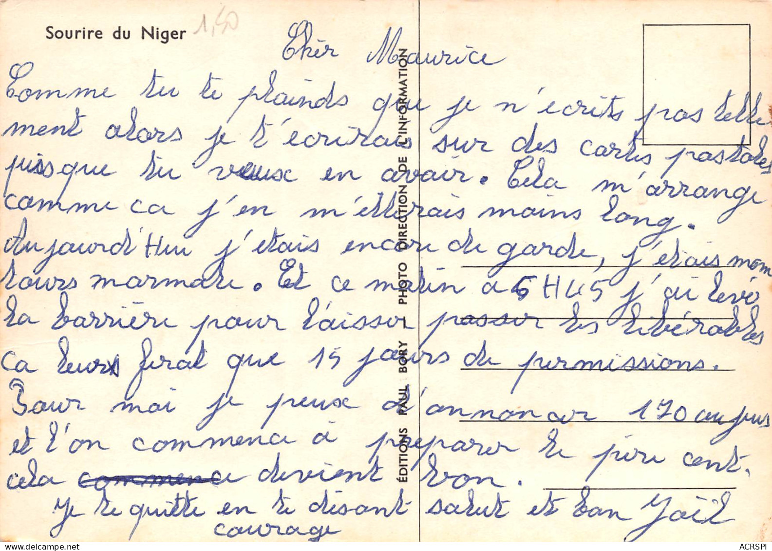 Sourire Du Niger Jeunes Filles Nigerienne Fillettes Enfants Africaines Niamey  36  (scan Recto-verso)MA2298Und - Níger