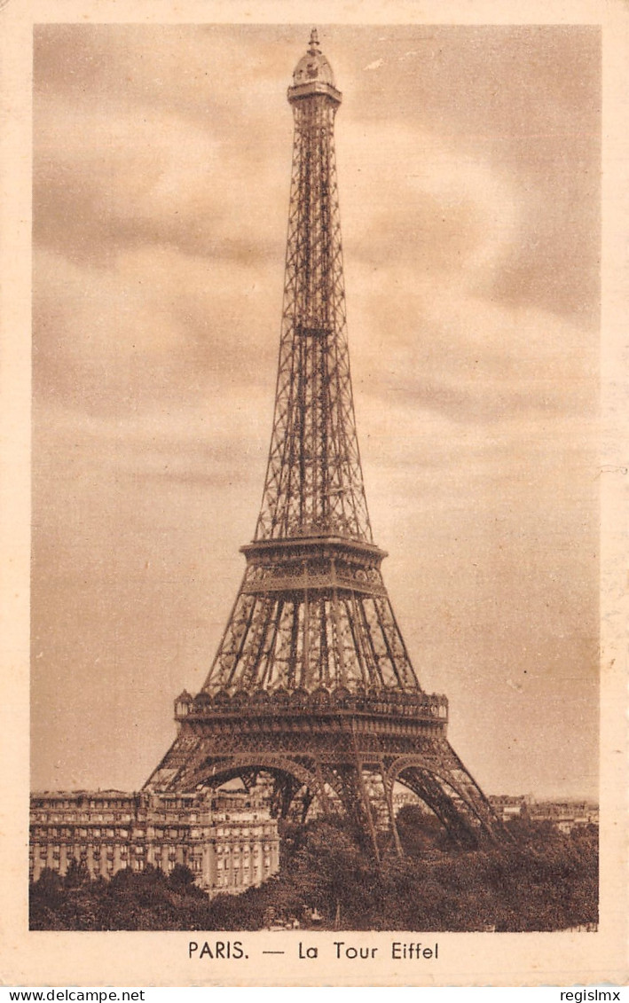 75-PARIS LA TOUR EIFFEL-N°T1045-D/0161 - Tour Eiffel