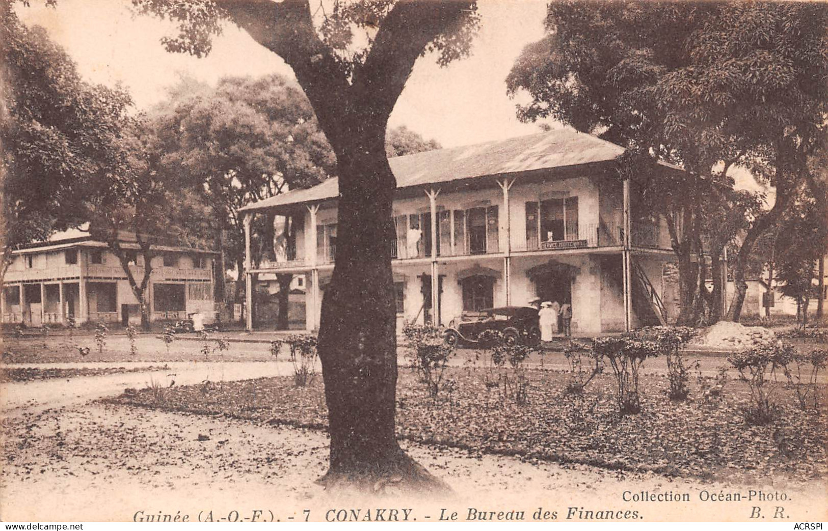 GUINEE CONAKRY  Le Bureau Des Finances   56 (scan Recto-verso)MA2298Vic - French Guinea