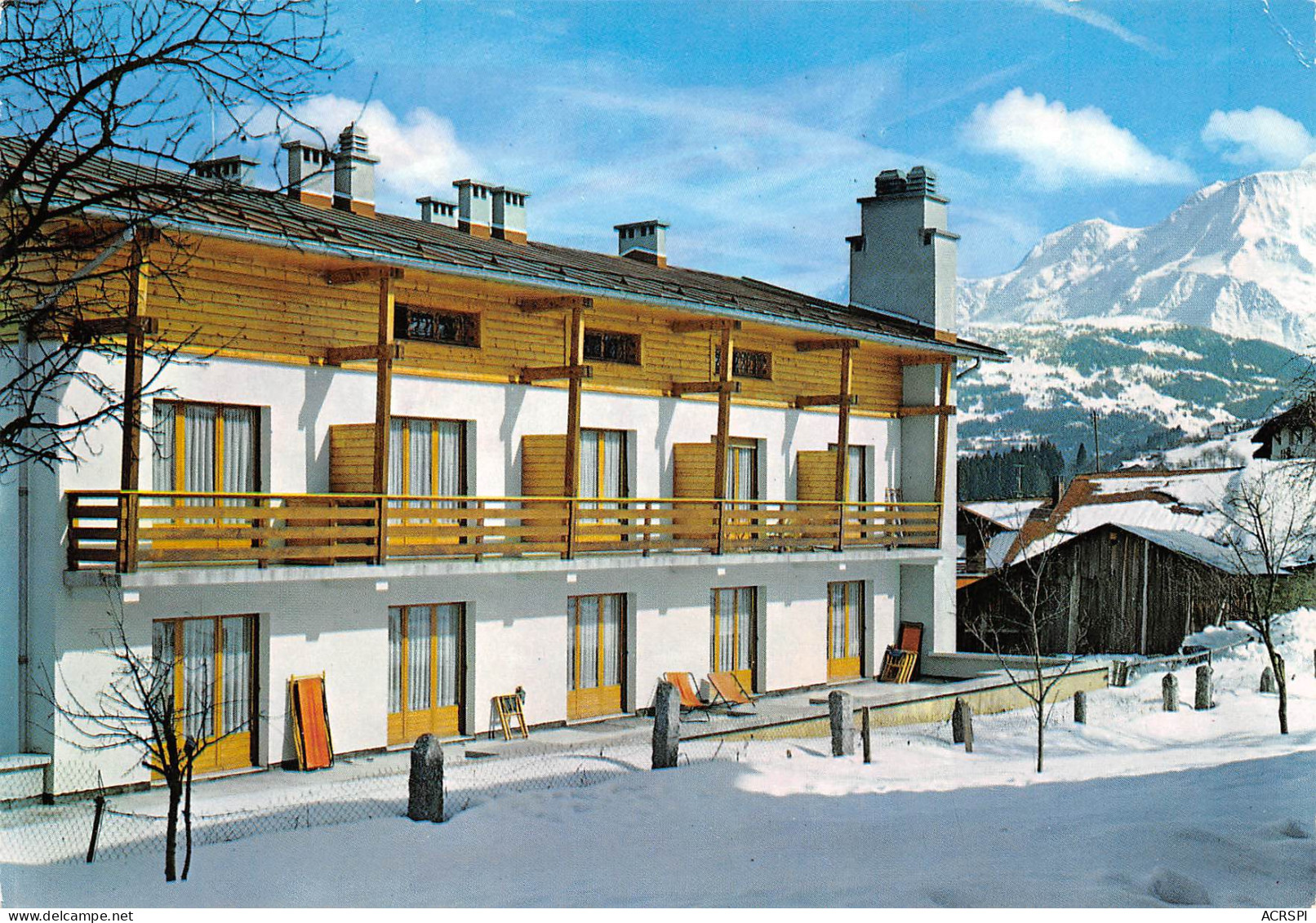 RESTAURANT L' FREDI à COMBLOUX  Hotel   15   (scan Recto-verso)MA2299 - Combloux