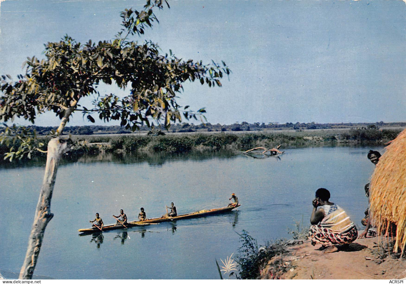 BURKINA FASO  Gaoua Poni Pougoulis Pirogue 2   (scan Recto-verso)MA2299Bis - Burkina Faso