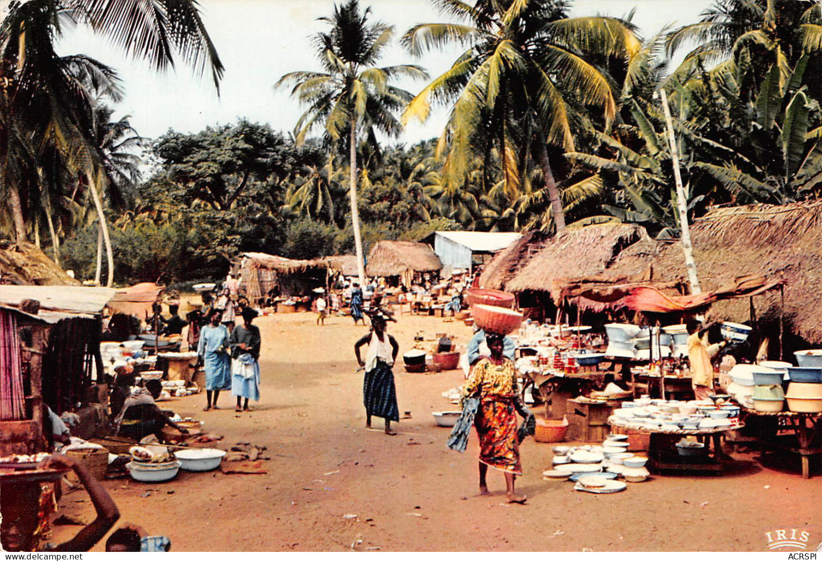 BURKINA FASO Gaoua Poni Pougoulis Le Marché  9 (scan Recto-verso)MA2299Bis - Burkina Faso