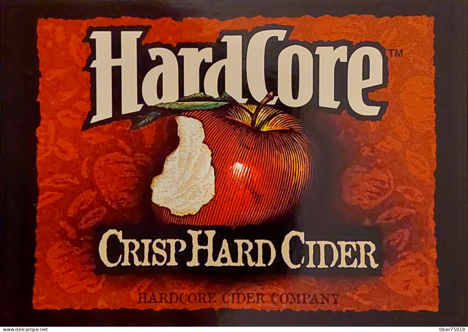 Carte Postale - Hardcore (boisson - Alcool - Cidre) Crisp Hard Cider (pomme) - Reclame