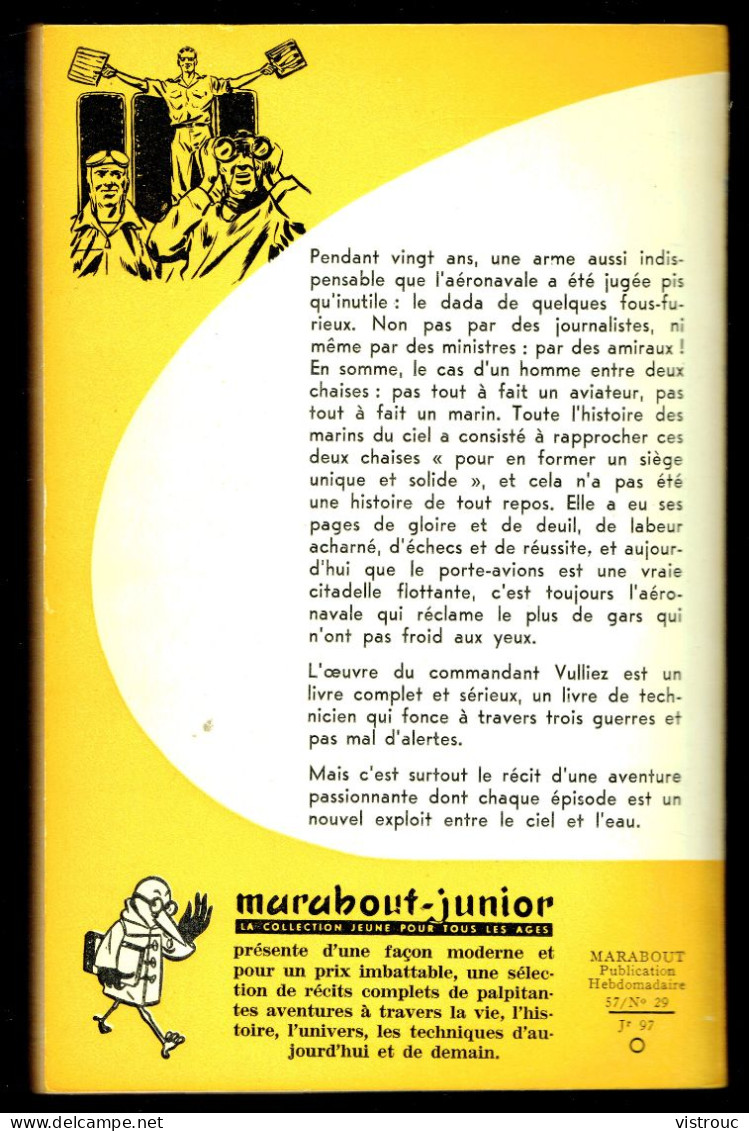 "Marins Du Ciel", De Albert VULLIEZ - MJ N° 97 -  Guerre Aéro-navale - 1957. - Marabout Junior