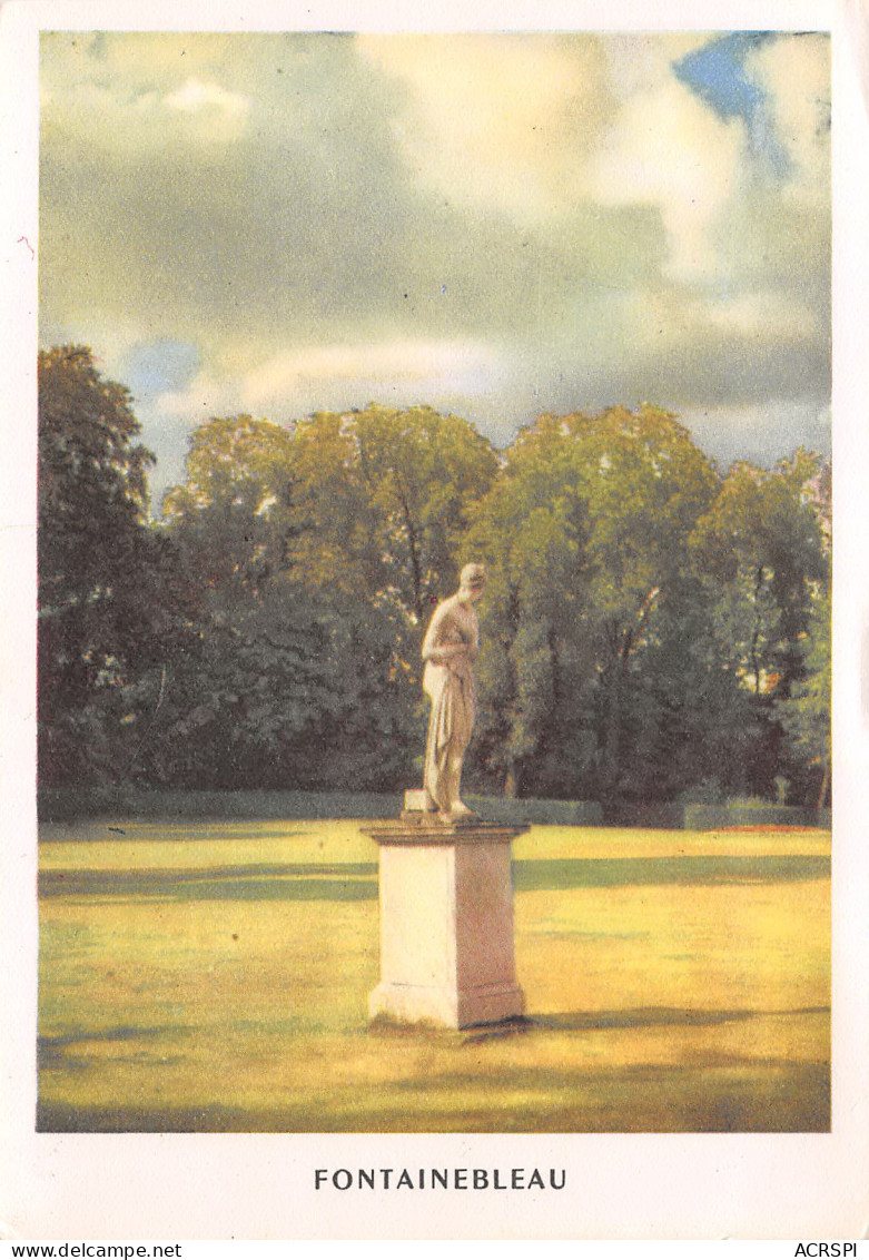 FONTAINEBLEAU   Jardin De Diane  1   (scan Recto-verso)MA2299Vic - Fontainebleau