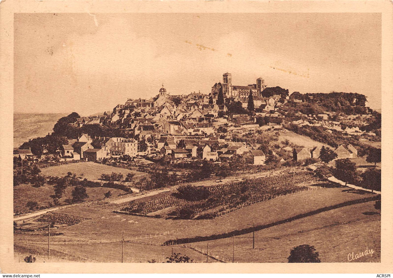 VEZELAY Vue Panoramique  7 (scan Recto-verso)MA2299Vic - Vezelay